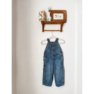 OshKosh jean overalls - 24m